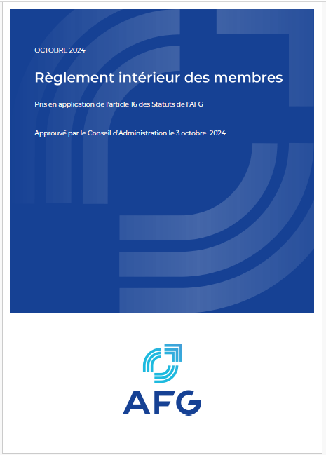 réglement intérieur 2024